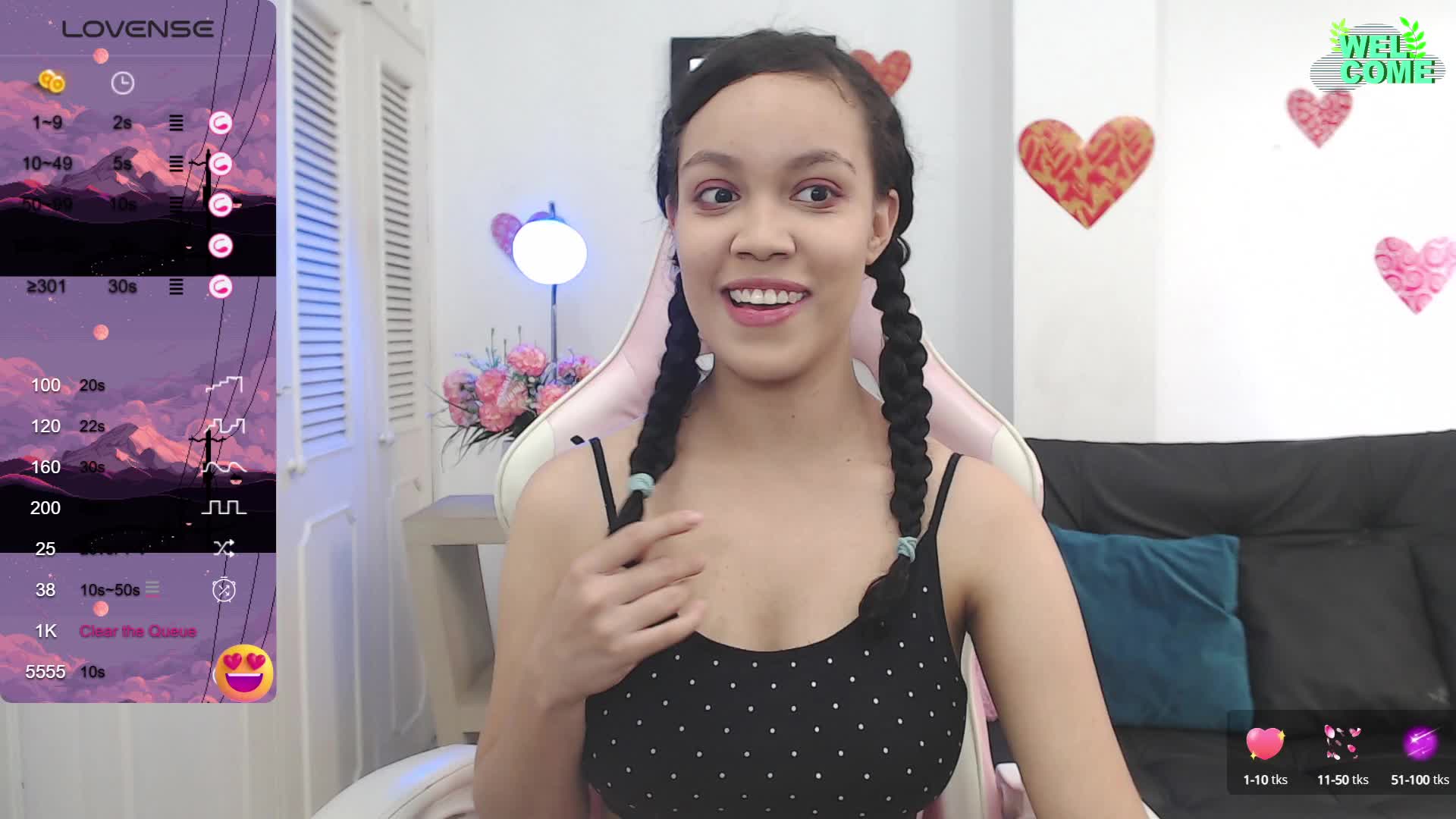 show tits, masturbation, doggy style, and rubbing my ass - video by ferija_05 cam model