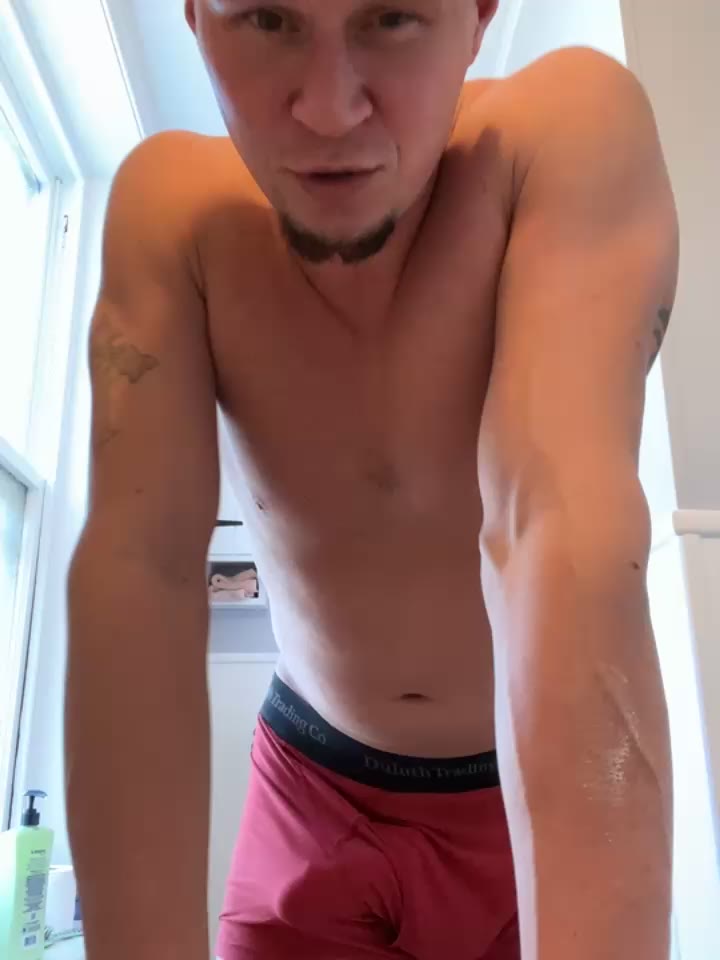 Sexy bathroom jerk off, Private Show