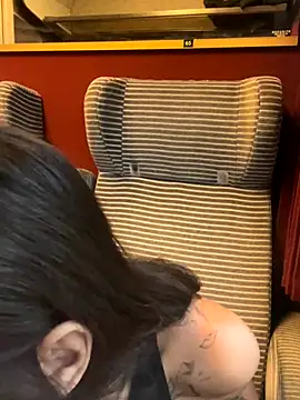 Exhib naked train Private Show - video by Amani_thewolf