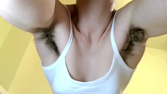 hairy body close-ups - video by MercyLove cam model