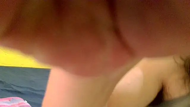 upskirt no undies, hairy parts tease and make bush cum with dildo - video by MercyLove cam model