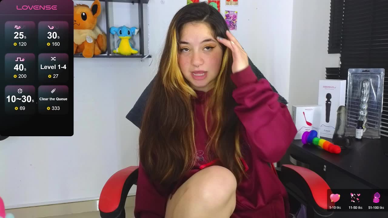Zomm in pussy – video modela na kameri ann_bronw