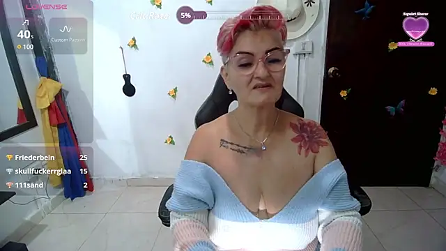 Bty always wet — filmik bety-cum2, modela(-lki) na kamerkach