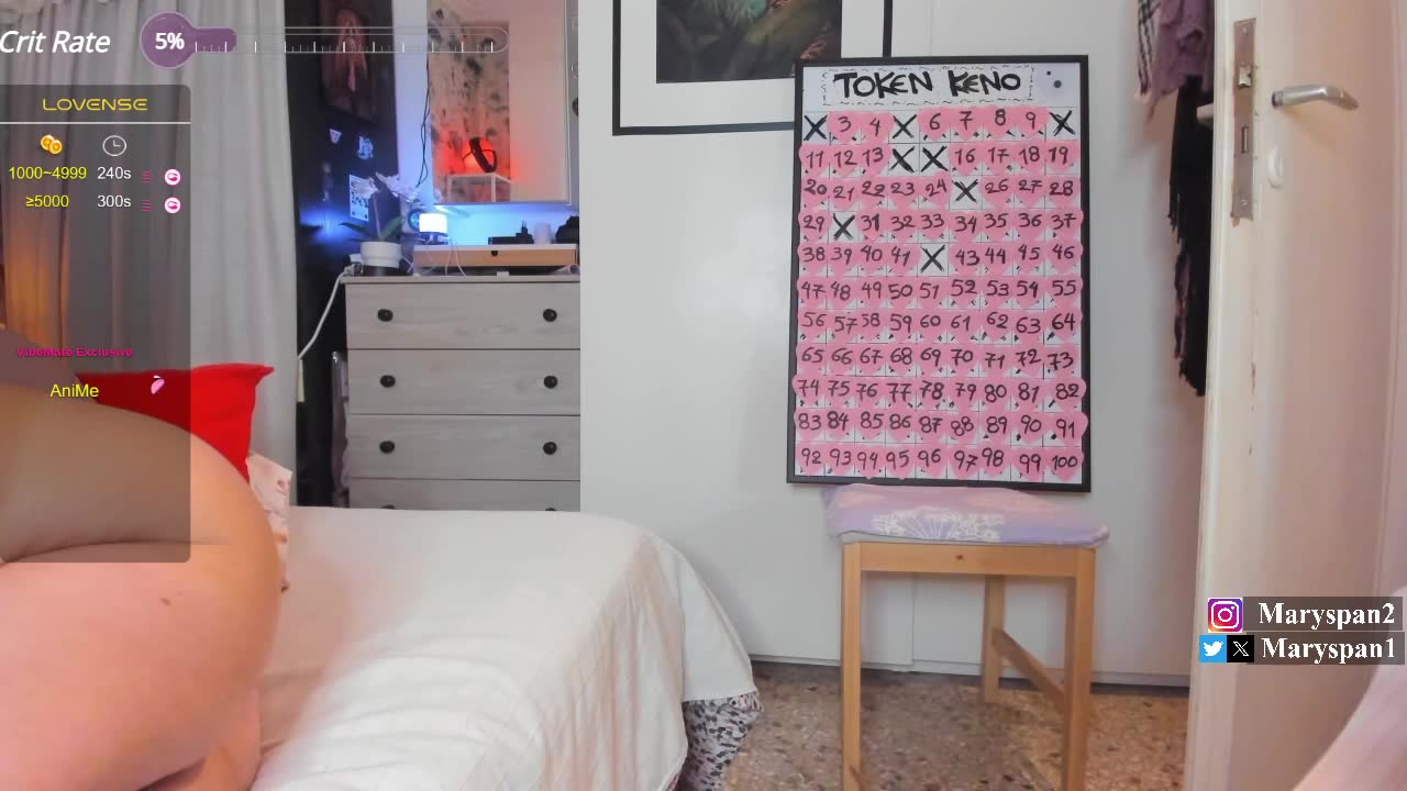 Anal dildo [29 Mar 24] Private Show - Video von MarySpanako Cam-Model