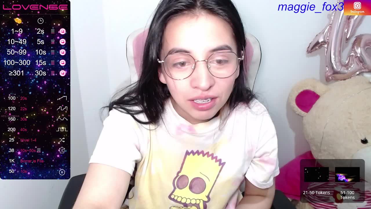 Get closer to me - ক্যাম মডেল Maggie_Fox3-এর ভিডিও