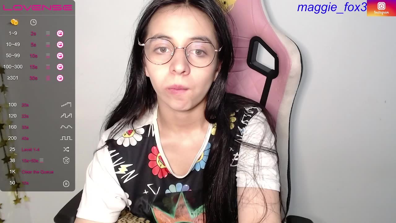 [24 Oct - ক্যাম মডেল Maggie_Fox3-এর ভিডিও