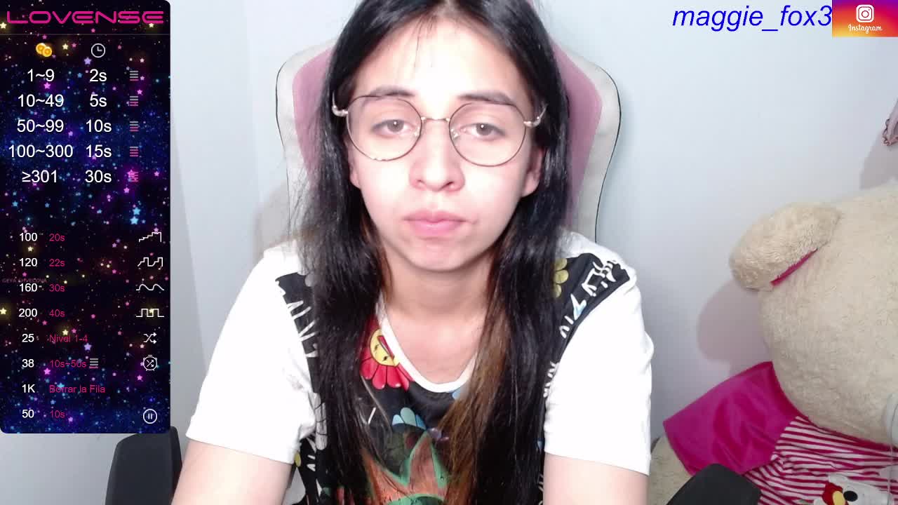 [11 Aug - ক্যাম মডেল Maggie_Fox3-এর ভিডিও