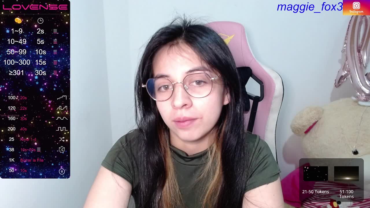 [11 Aug - ক্যাম মডেল Maggie_Fox3-এর ভিডিও