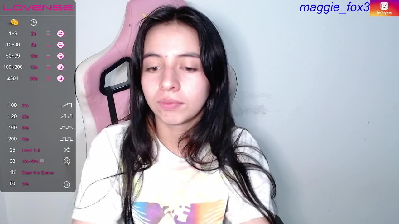 hora y media - ক্যাম মডেল Maggie_Fox3-এর ভিডিও