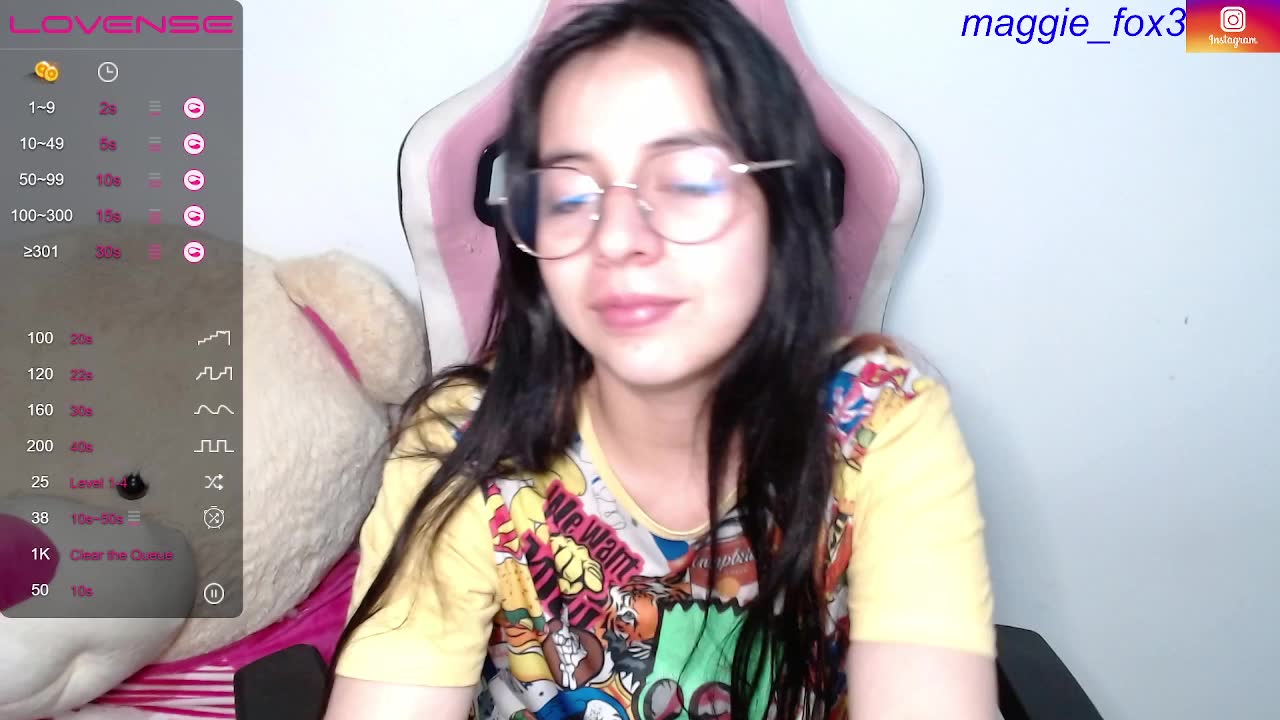 [1 Nov - ক্যাম মডেল Maggie_Fox3-এর ভি  ডিও