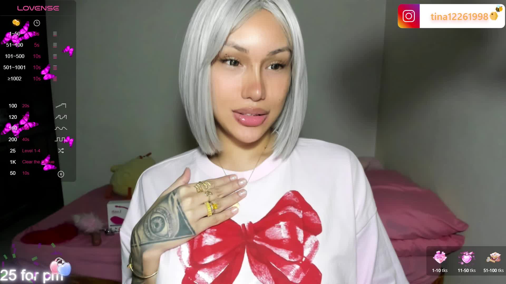 [23 Mar 21:36] Private Show - vídeo de LustfulMonica modelo de câmara