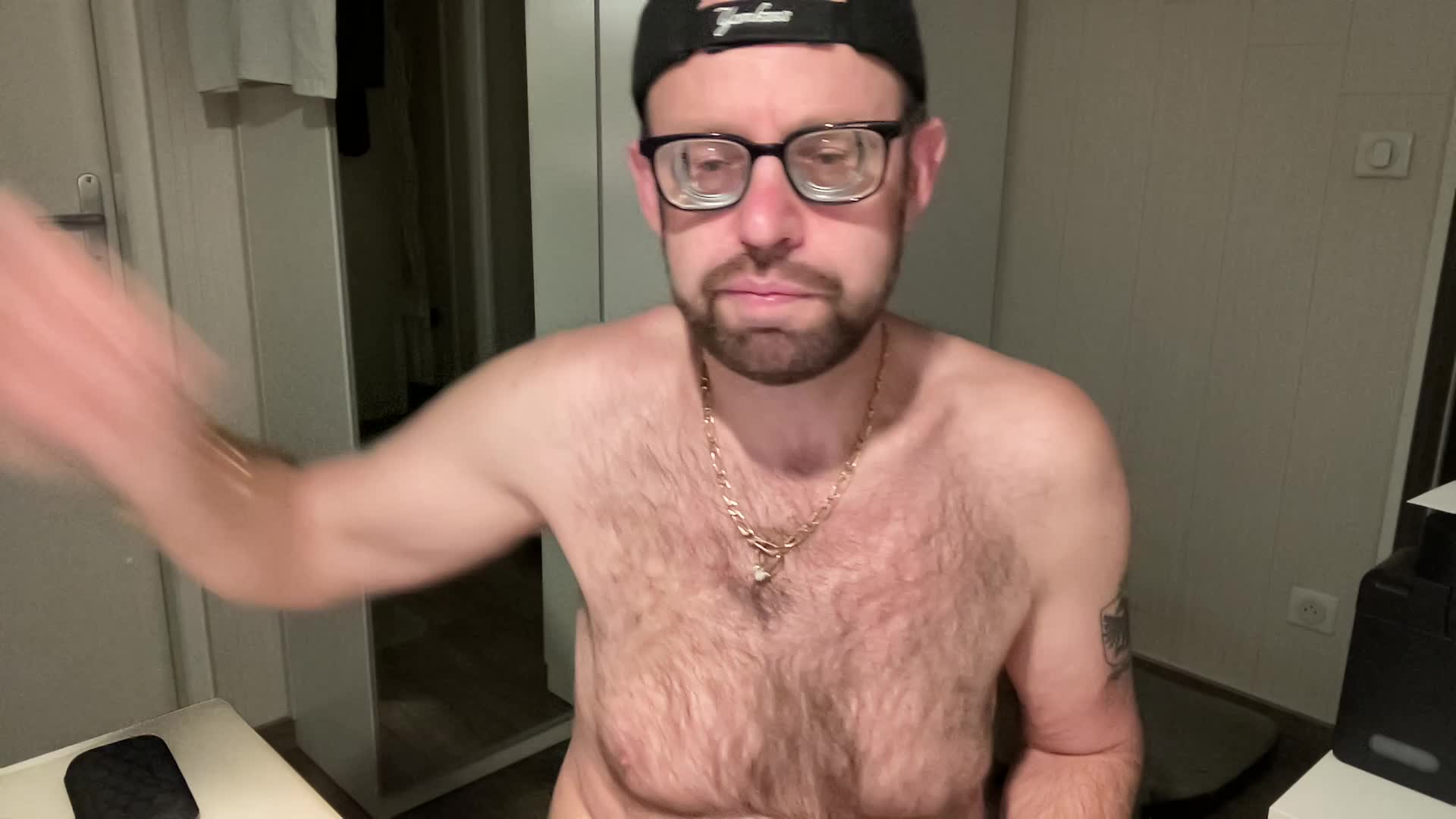 Fucking my hole with dildo