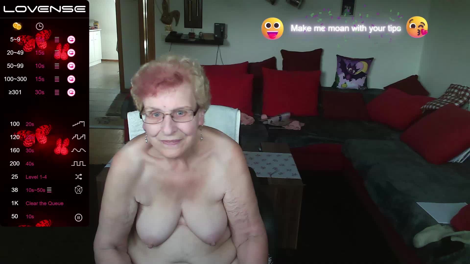 [13 Aug 16:10] Private Show - video HeisseomaOriginal kameramallilta