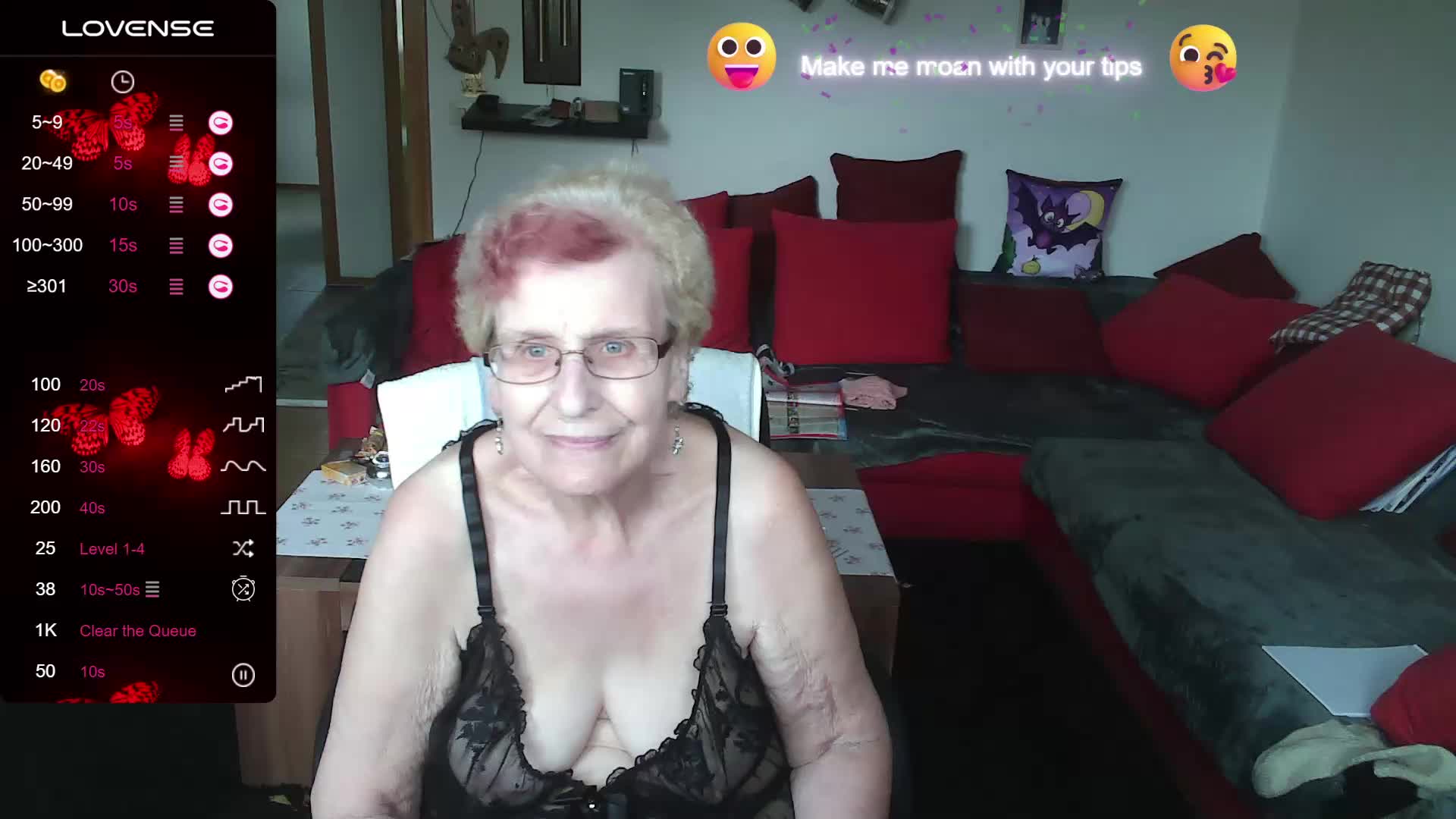 [31 Aug 14:29] Private Show - video HeisseomaOriginal kameramallilta