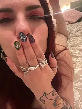 [8 Jan 18:58] Goal Play nipples + feet - video by LunaMoongirl cam model