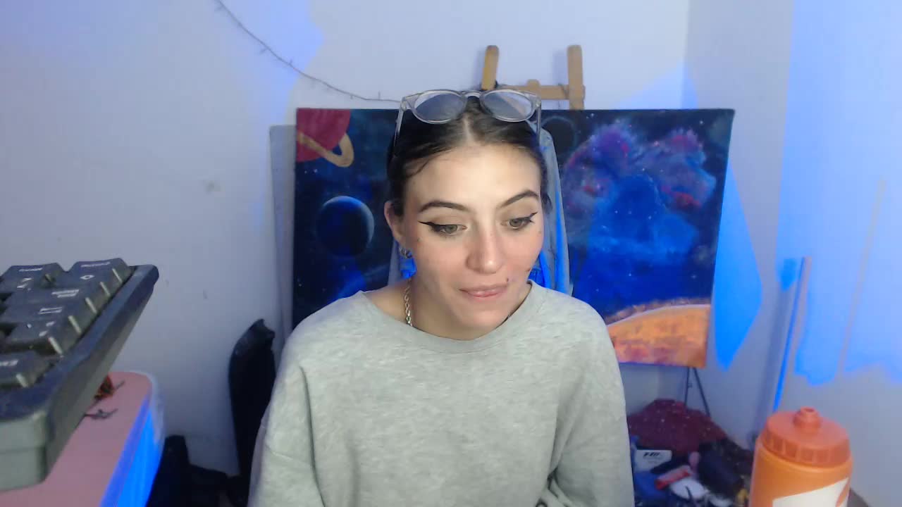 smokey and enjoy my body petite and fit - video oleh model kamera mariecam420