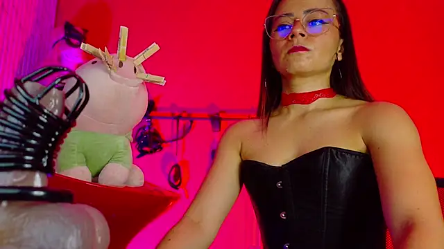 Exquisite complete show 😈 YOUR DICTATOR QUEEN LEAVES YOUR PURPLE DICK 🥵🍆 - video by MistressSlut1 cam model