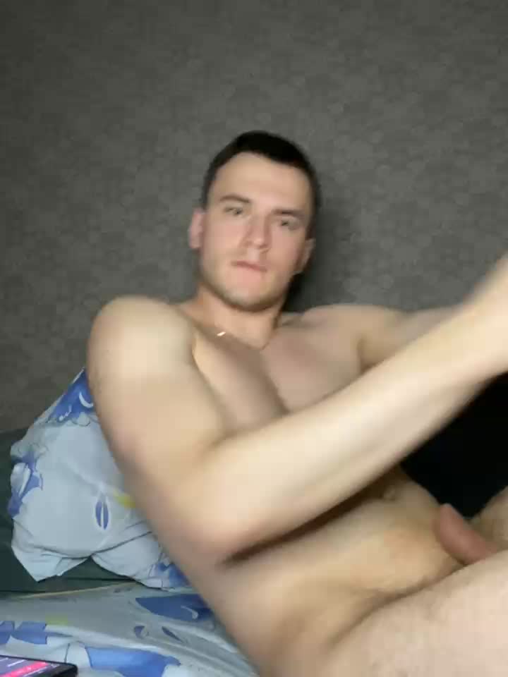 I caress anal with my fingers and turn over the penis - video by DanielSexPirot cam model
