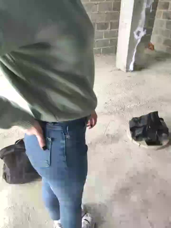 BOTH GIRLS SHOW ASSHOLE ON CONSTRUCTION - video by Two_Hot_Cats_Love cam model