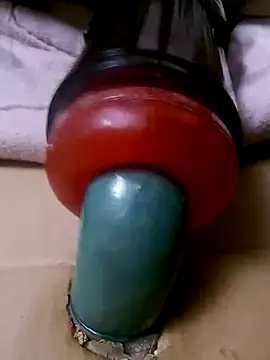 My cock stuffed inside the toy - funcock78 adlı kamera modelinin videosu