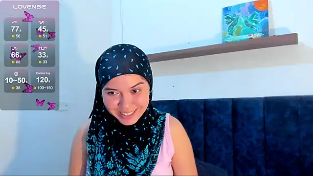 hijab off