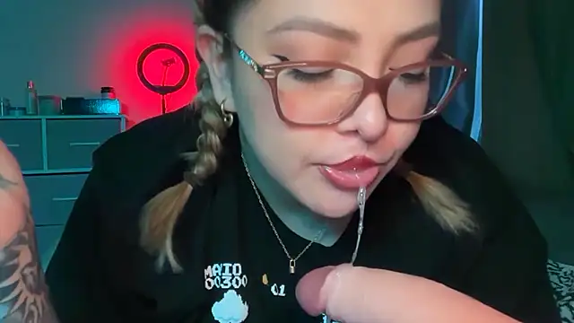 ass up wet lips, sucking you - video van Pumpkin_bunny cam-model