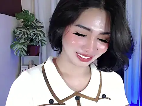 Strip dance and stroke my hard cock - video by Chubbytransgirl21 cam model