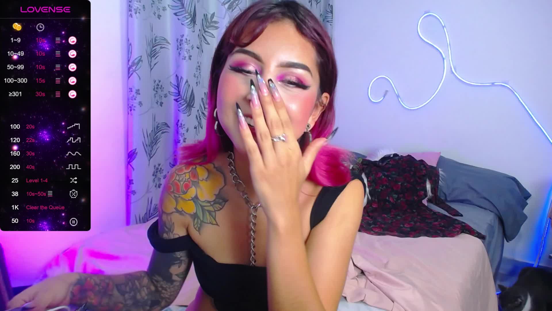 sexy dance pink hair