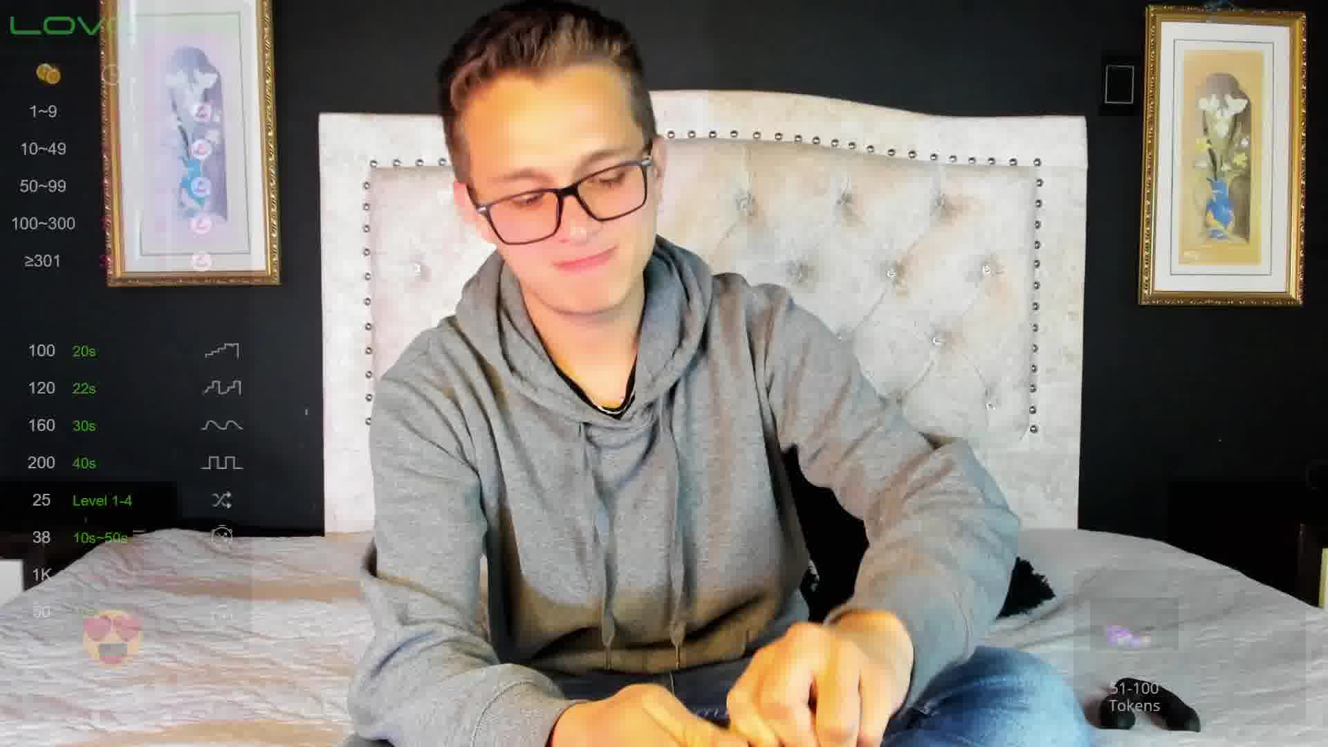 Dick saliva, smoking - vidéo du modèle de showcams Tim_wolf