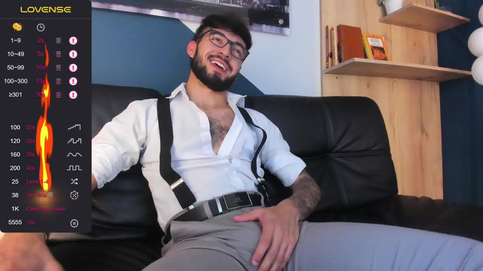 A classic boy jerking his cock as never