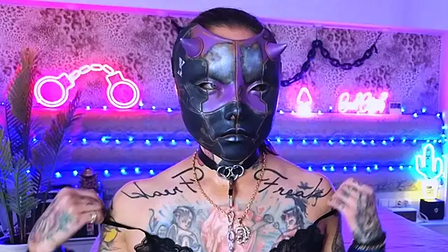 hard bdsm pain slave humiliation saliva handcuffs clamps on the nipples - video by Cool_Freak_ cam model