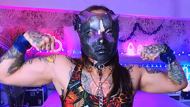 flex sport body bodybillding mask - video by Cool_Freak_ cam model