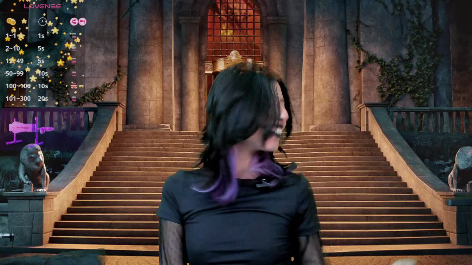 MAVIS CREAMMY CUM AT THE CASTLE