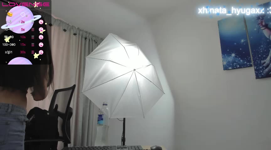 Spank ass hard + Toy vibrate in my clitoris + Fuck me dildo + Moan + Cum - วิดีโอโดย xhinata_hyugax โมเดลแคม