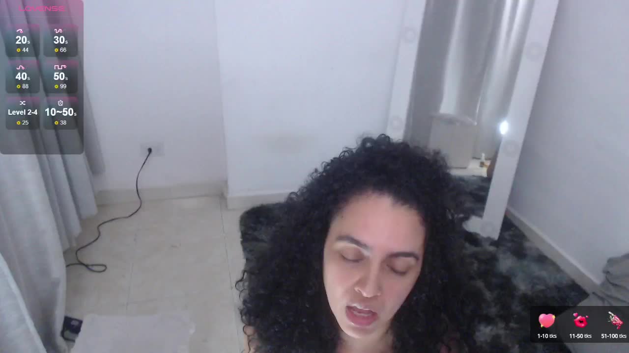 fucking my pussy  in doggy with my lush vibrating I make cum #hairypussy - video by cataleya-miller_ cam model