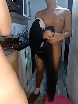 He sucks my tit and then I suck his cock and he fucks me doggy style - video by kingofqueenxxx cam model