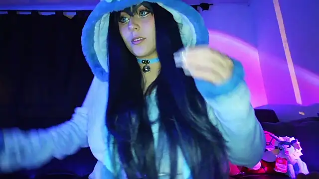 Public Show : ICE show Glaceon ❄️🤤 - video by TuWaifuVirtual1 cam model