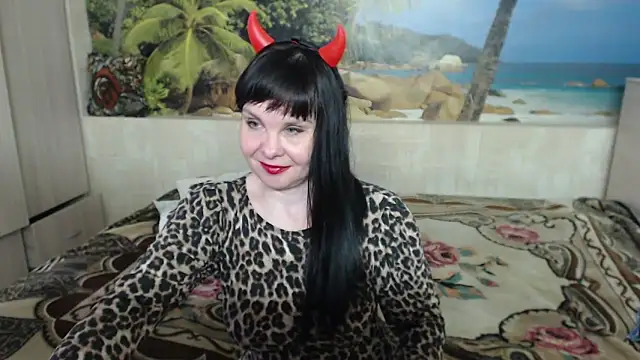 kiss – video modela na kameri Aphelandra