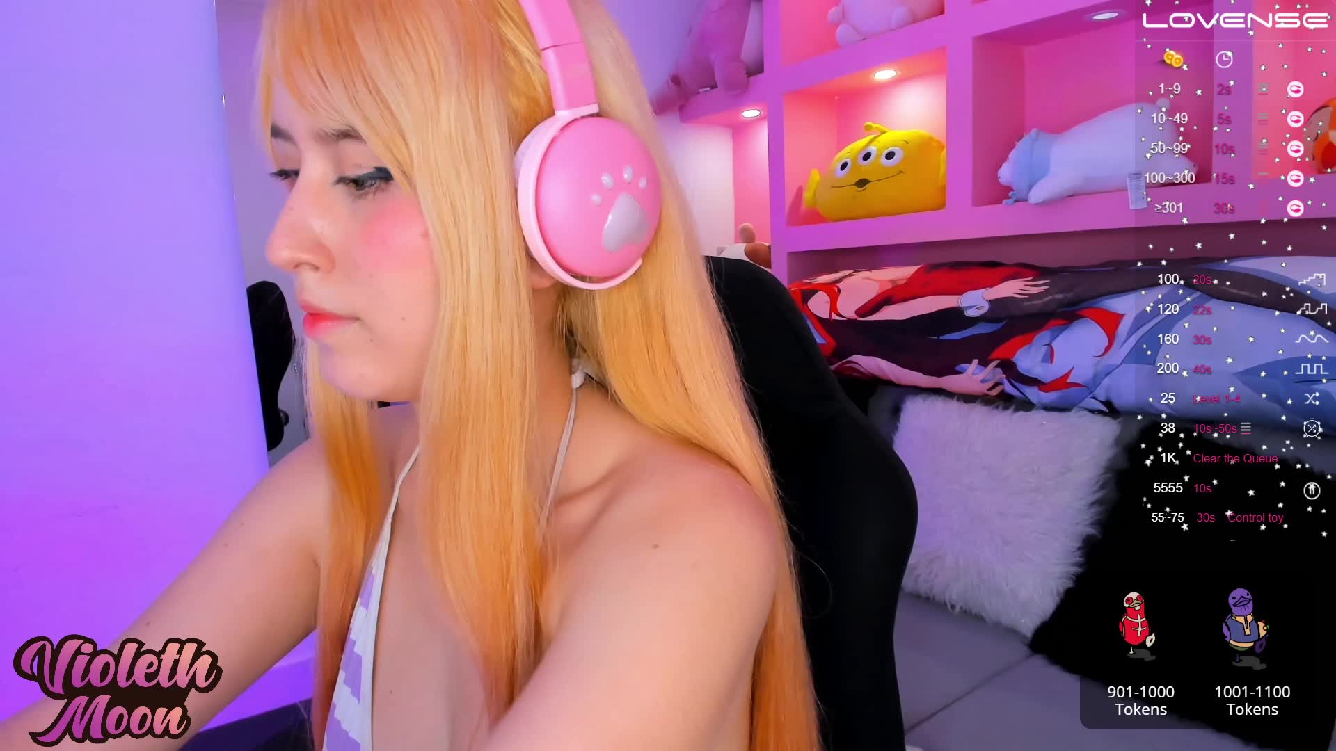 Fuck pussy - Video von ViolethMoon Cam-Model