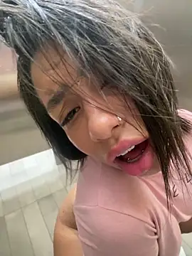 OMG!! Excitement in public bathroom - video by ATENEA_SEXXXY cam model