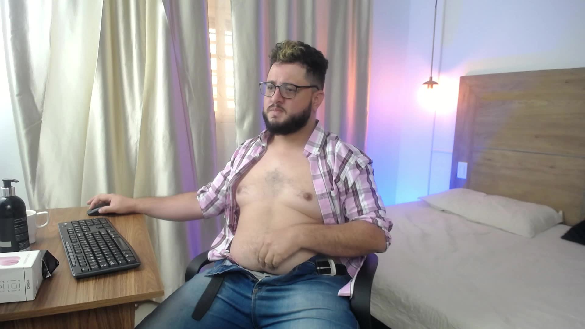 Anal show - video av Balder-RNK cam-modell