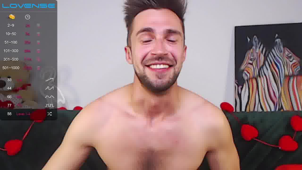 Jerk off with me - vidéo du modèle de showcams Promethe_us