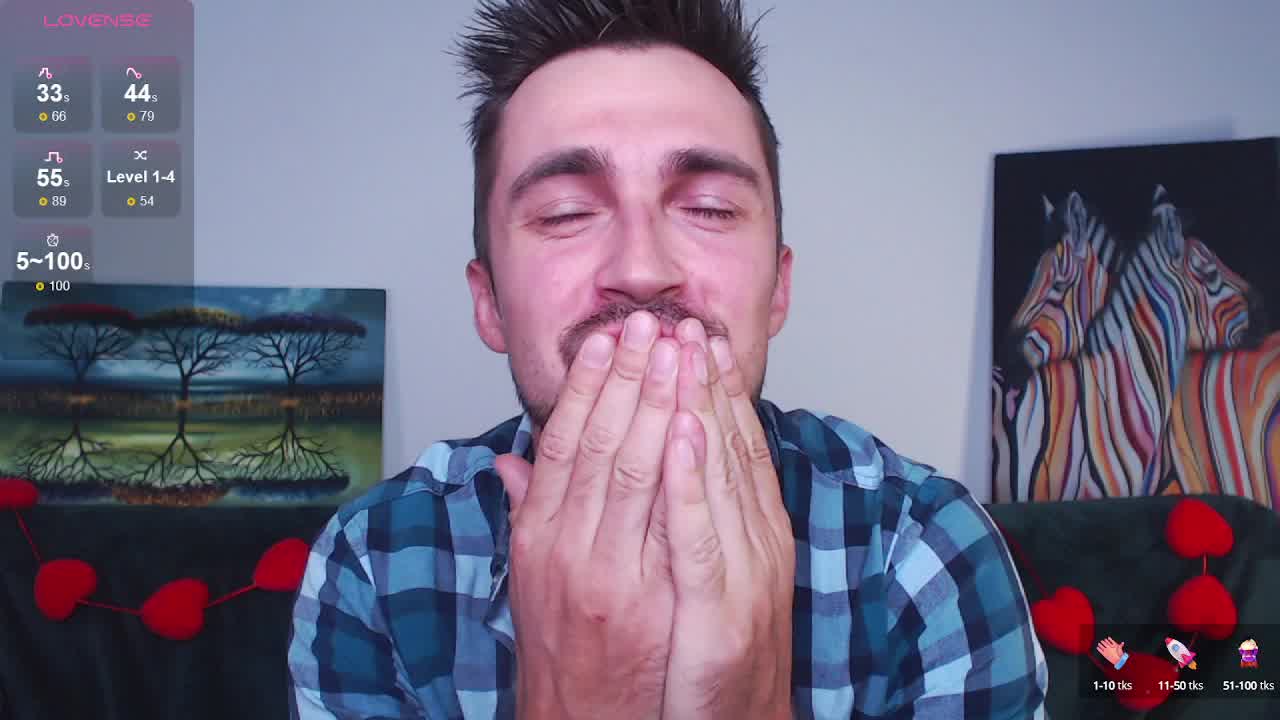 Stripdance and cum show