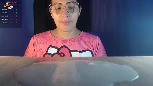 Licking your milk from the table