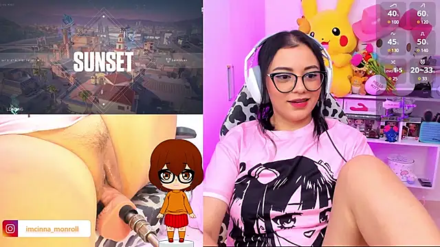 Rub my tits under my shirt - видео от уебкам модела cinna_monroll