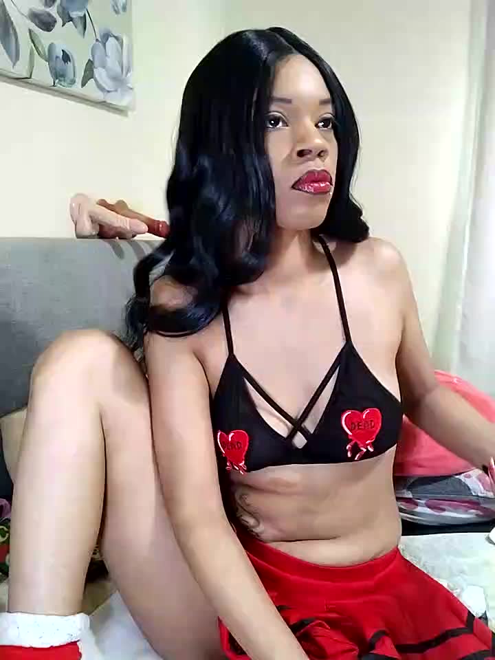 This Black Whore Masturbating