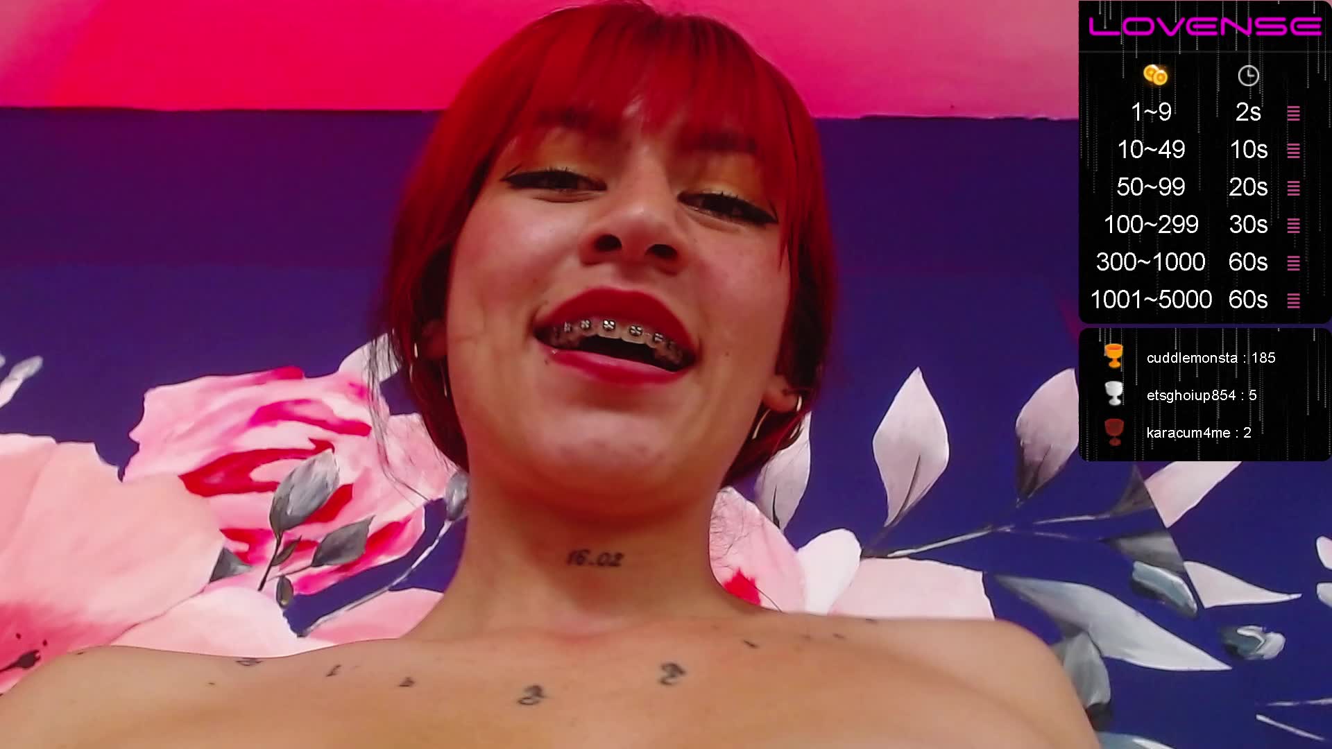 Private Show cum - video by NatashaLowel cam model