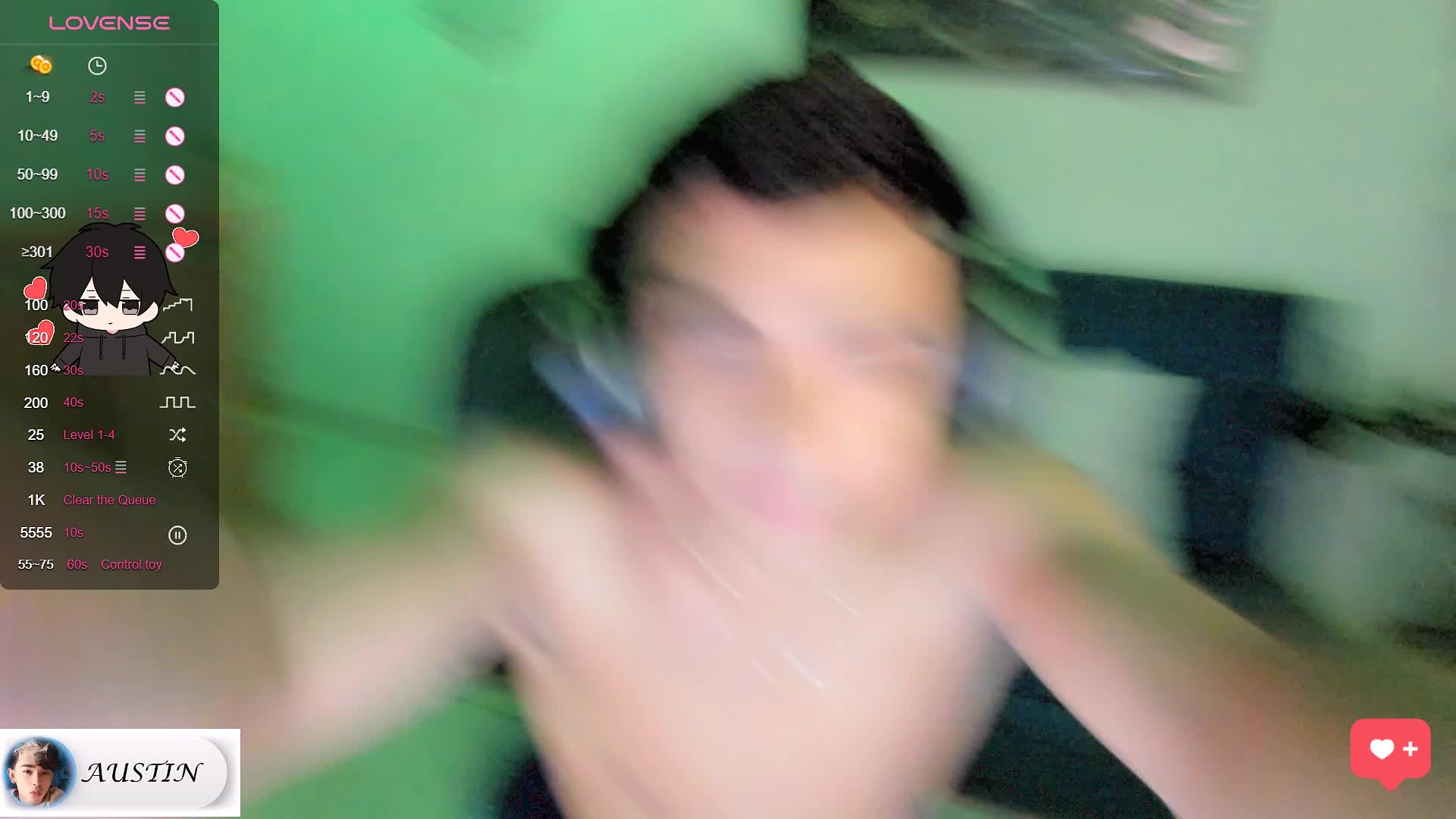 show big cum - video Austinking kameramallilta